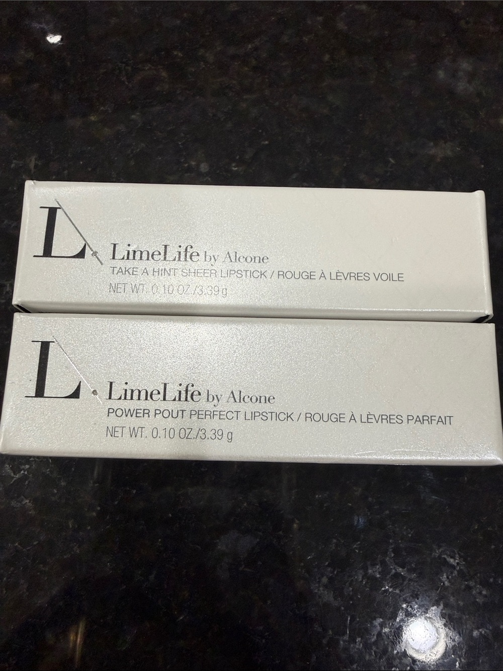 LimeLife by Alcone Lipstick - Take A Hint and Power Pout